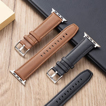 Load image into Gallery viewer, Faux Leather Watch Band/ Fits the iWatch series 8 7 6 5 4 3 Se Band Apple Watch/ 49mm 44mm 45mm 42mm 38mm 40mm 41mm /