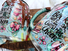 Load image into Gallery viewer, Books, Hot Chocolate and Christmas Cheer Mug Design