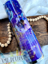 Load image into Gallery viewer, 32oz Galaxy Floral Glitter Design