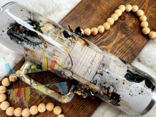 Load image into Gallery viewer, "Endure the Cocoon. Darkness precedes the wings." 32oz Tumbler Design