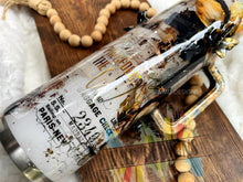 Load image into Gallery viewer, "Endure the Cocoon. Darkness precedes the wings." 32oz Tumbler Design