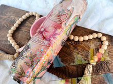 Load image into Gallery viewer, "Tis the Season" Pink Christmas Tumbler with Faux Whipped Cream Drip