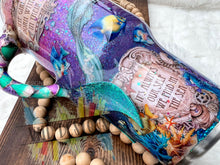 Load image into Gallery viewer, 40oz Mermaid Scrapbook Tumbler