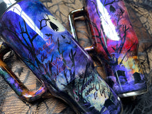 Load image into Gallery viewer, Haunted House Tumbler Design
