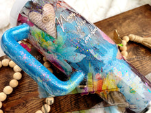Load image into Gallery viewer, 40oz Affirmations Floral 3-D Butterfly Tumbler
