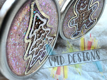 Load image into Gallery viewer, "Tis the Season" Pink Christmas Tumbler with Faux Whipped Cream Drip
