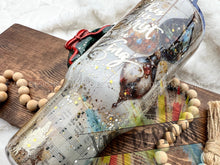 Load image into Gallery viewer, "What Child Is This? " Christmas Carol Design with Christmas Wreath Handle
