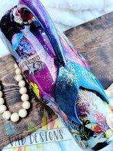 Load image into Gallery viewer, 40oz Under the Sea Mermaid Scrapbook Design
