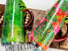 Load image into Gallery viewer, Tropical Vibes Beach Design with 3-D Palm Tree Handle
