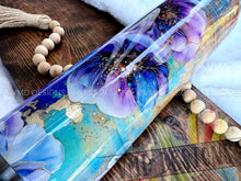 Load image into Gallery viewer, 32oz Galaxy Floral Glitter Design
