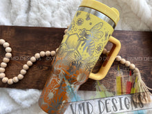 Load image into Gallery viewer, Honey Bee/Honey Comb Stainless Steel tumbler
