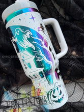 Load image into Gallery viewer, Haunted House Rainbow Stainless Steel Tumbler
