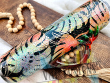 Load image into Gallery viewer, 32oz Tropical Sunset glitter Tumbler
