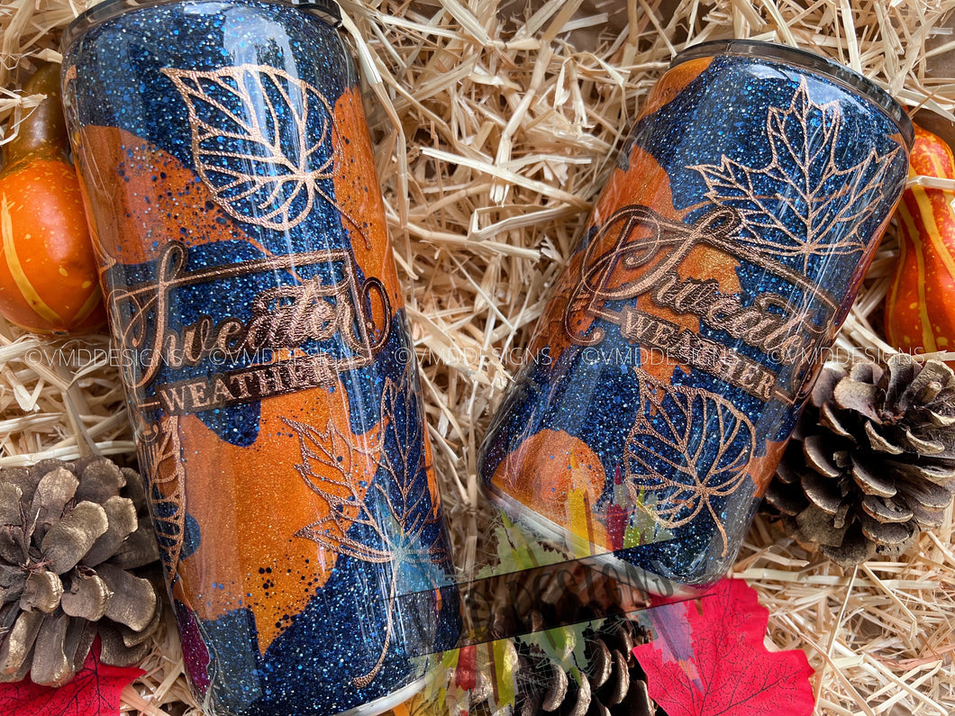 Sweater Weather Stainless Steel Tumblers