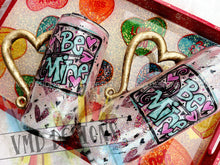 Load image into Gallery viewer, "Be Mine" Valentine's Day Mug with Custom Handle
