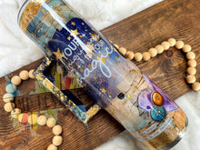 Load image into Gallery viewer, "Your Uniqueness is your magic" Glitter Tumbler Design
