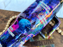 Load image into Gallery viewer, Galaxy Themed 40oz Glitter Tumbler Design
