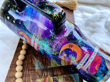 Load image into Gallery viewer, Galaxy Themed 40oz Glitter Tumbler Design
