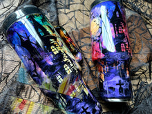 Load image into Gallery viewer, Haunted House Tumbler Design

