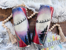 Load image into Gallery viewer, &quot;Believe in the Magic of Christmas&quot; Stainless Steel Tumbler
