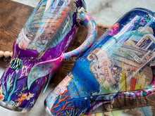 Load image into Gallery viewer, 40oz Under the Sea Mermaid Scrapbook Design
