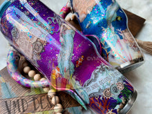 Load image into Gallery viewer, 40oz Under the Sea Mermaid Scrapbook Design
