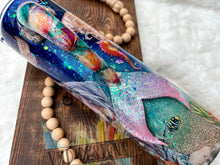 Load image into Gallery viewer, 32oz Plump Mermaid Scrapbook Design *PLEASE READ*
