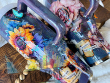 Load image into Gallery viewer, 40oz Affirmations Floral 3-D Butterfly Tumbler
