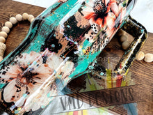 Load image into Gallery viewer, 40oz Patina Floral Tumbler Design
