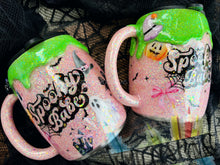 Load image into Gallery viewer, Spooky Babe Mug with Drip
