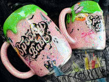 Load image into Gallery viewer, Spooky Babe Mug with Drip

