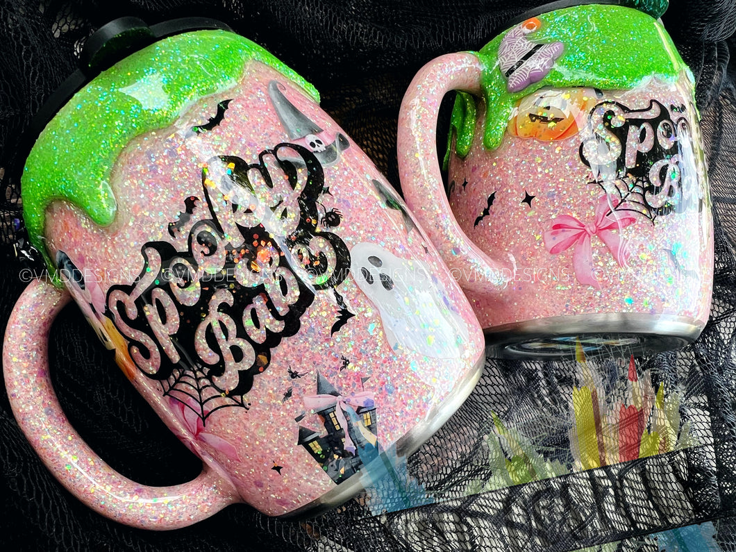 Spooky Babe Mug with Drip