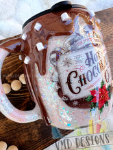 Load image into Gallery viewer, Hot Chocolate Mug with Faux Chocolate Drip and Marshmallows
