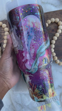 Load and play video in Gallery viewer, 40oz Under the Sea Mermaid Scrapbook Design
