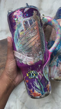 Load and play video in Gallery viewer, 40oz Under the Sea Mermaid Scrapbook Design
